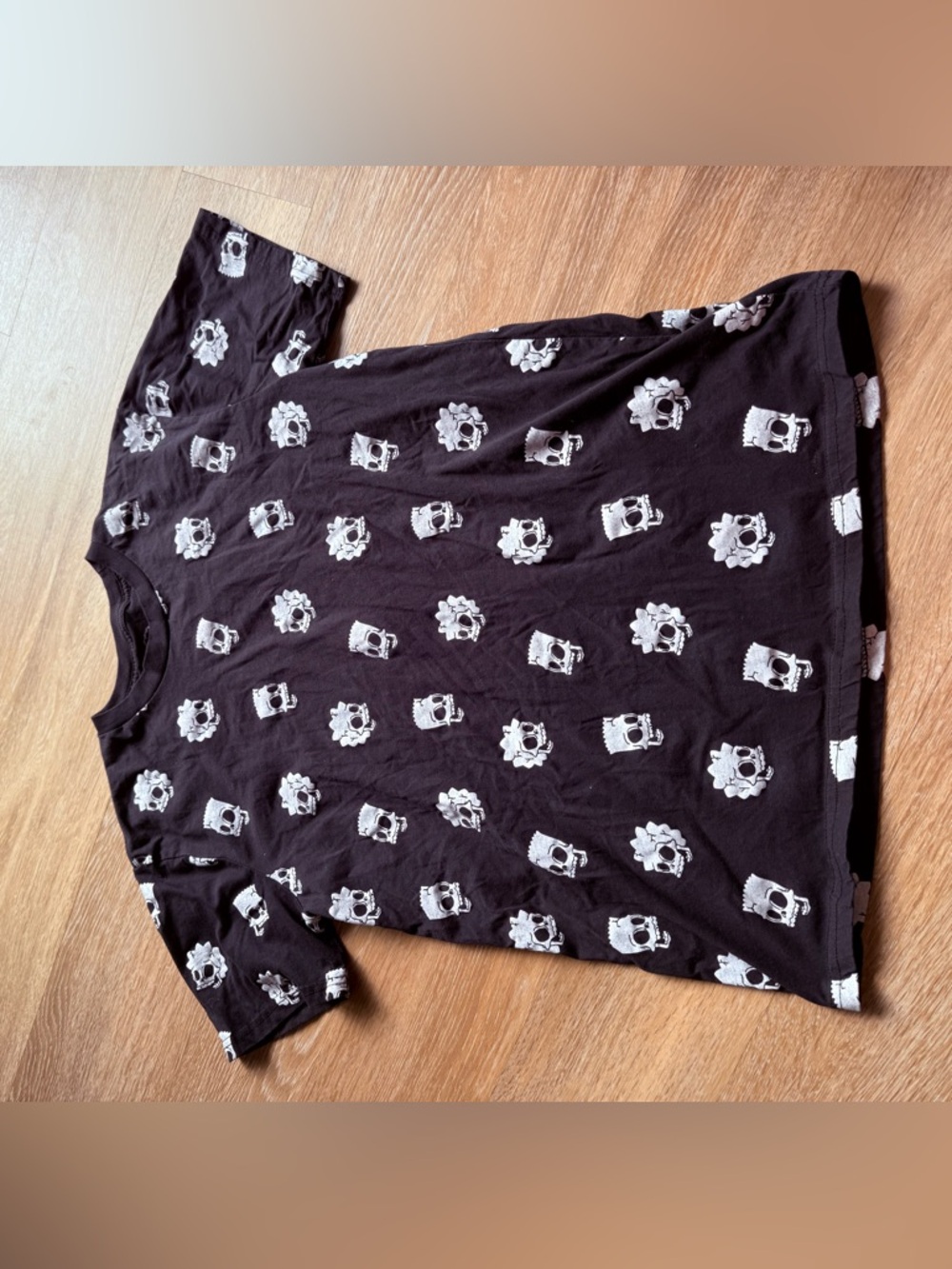 Black Tee The Simpsons